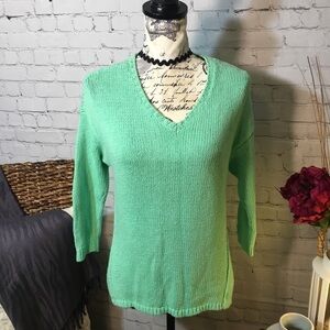 Banana Republic mint green knit sweater